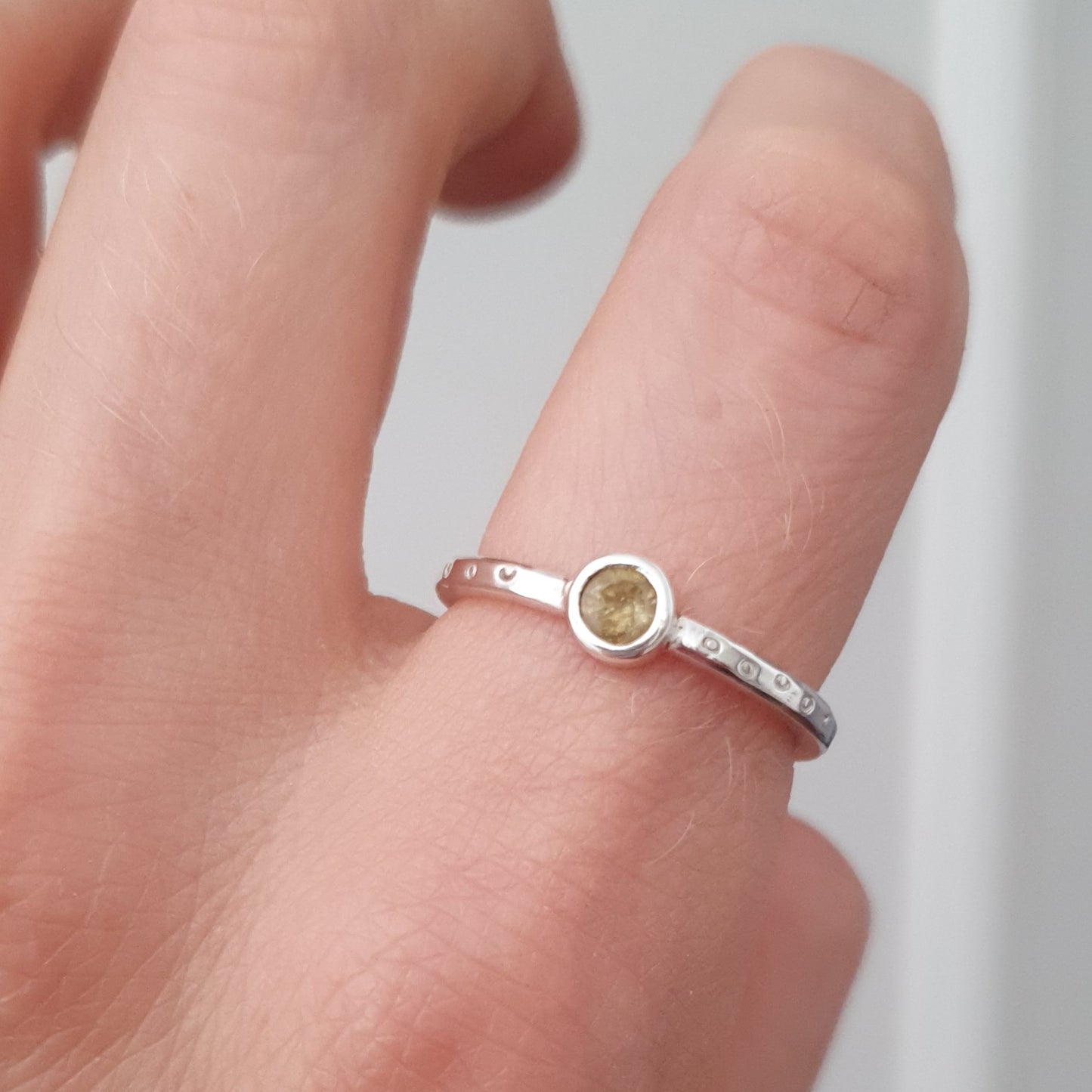 Anillo Cosmos Turmalina