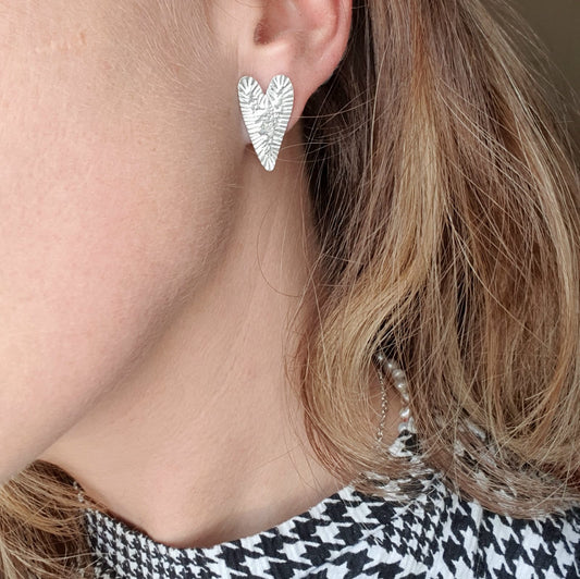 Aros Corazón Valeriana